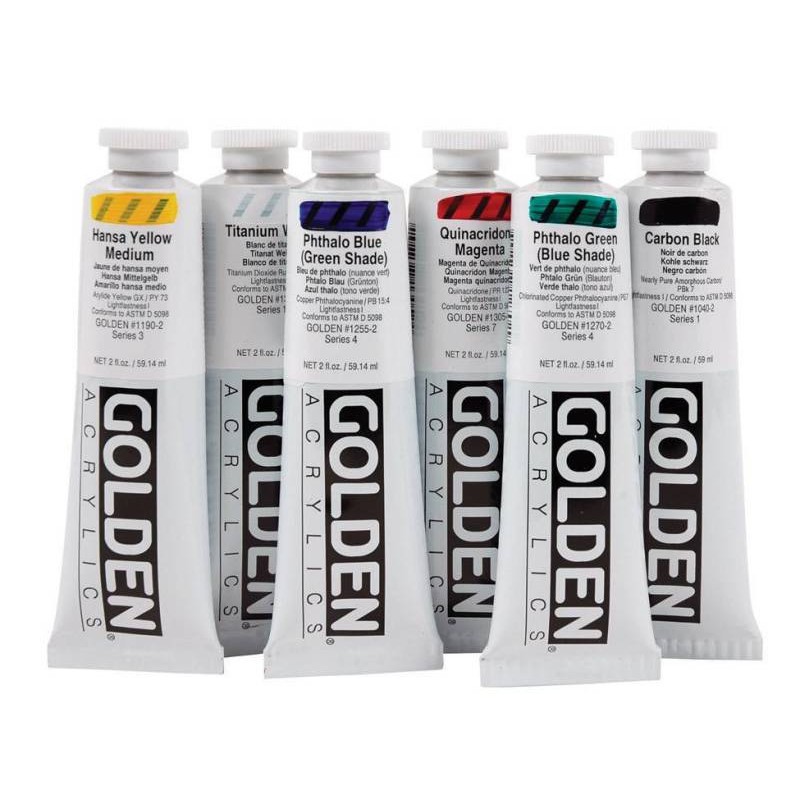 Acryliques GOLDEN - Heavy body